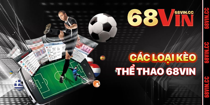 Các Loại Kèo Cá Cược Thể Thao 68vin